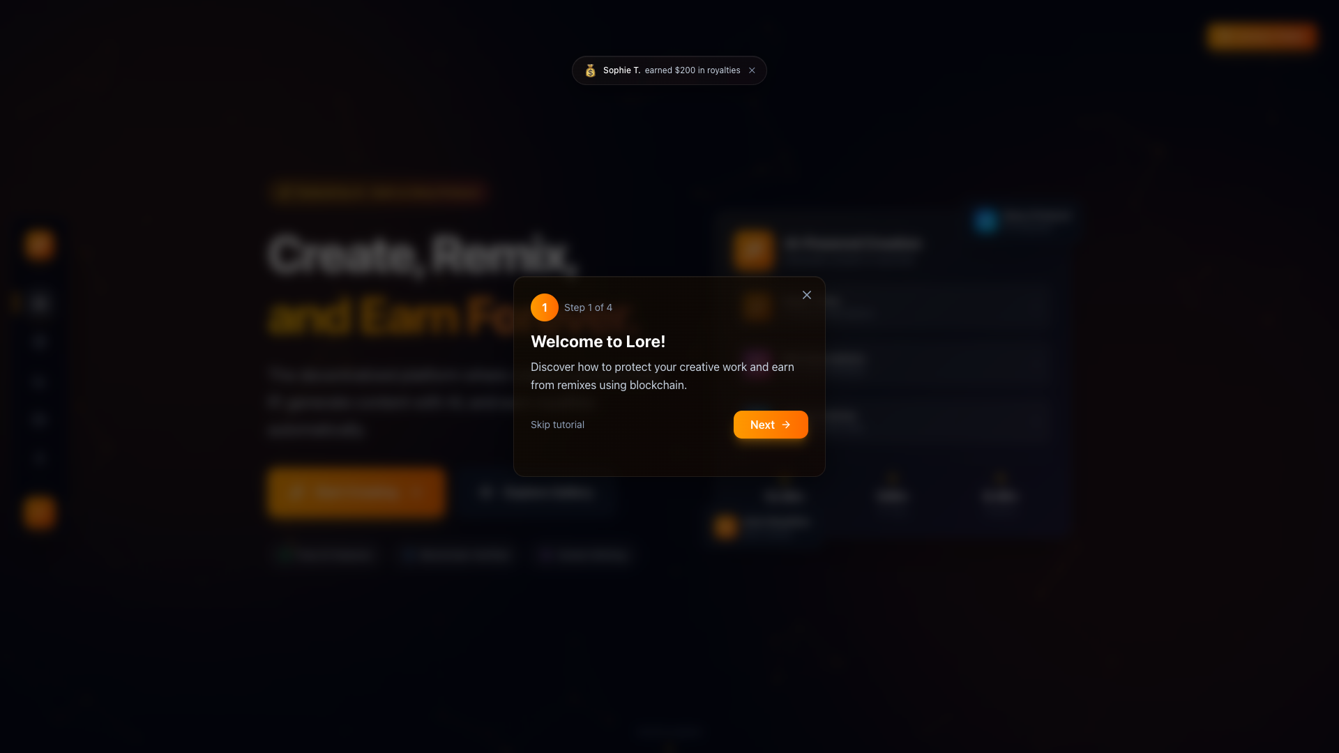 Lore Web3 - Decentralized IP protection platform